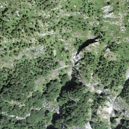Satellite imagery of Cima Pianca, CH