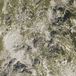 Satellite imagery of Tolminski Kuk, HR