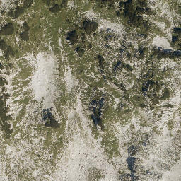 Satellite imagery of Tolminski Kuk, HR