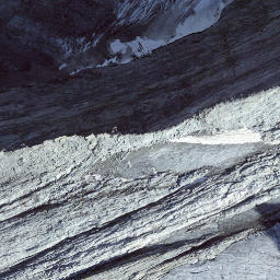 Satellite imagery of Breithorn, CH