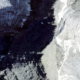 Satellite imagery of Breithorn, CH