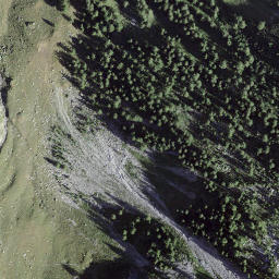 Satellite imagery of Dent Rouge, CH