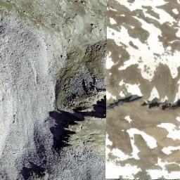 Satellite imagery of Punta Valgrande, CH