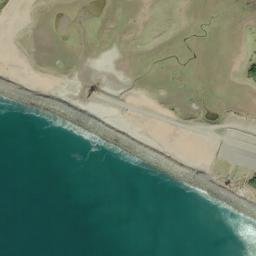 Satellite imagery of Clatsop Spit, US