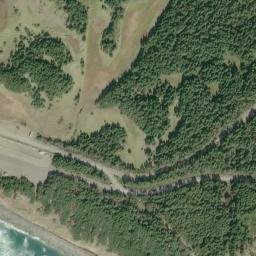 Satellite imagery of Clatsop Spit, US