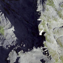 Satellite imagery of Pointe des Perris Blancs, CH