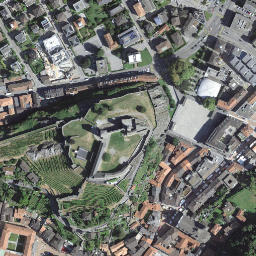 Satellite imagery of Castello Sasso Corbaro, CH