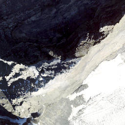 Satellite imagery of La Cathédrale, CH