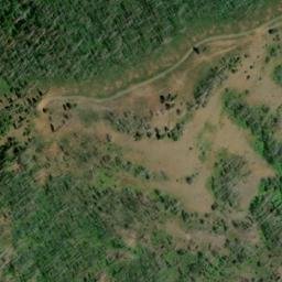 Satellite imagery of Devils Tailbone Ridge, US