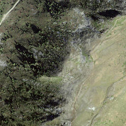 Satellite imagery of Mont Rouge, CH