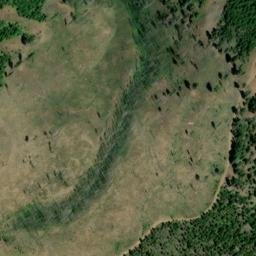 Satellite imagery of Huckleberry Ridge, US