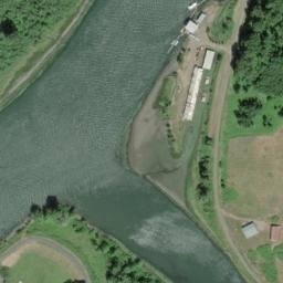 Satellite imagery of Point Adams, US