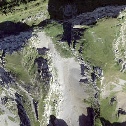 Satellite imagery of cairn, IT