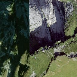 Satellite imagery of cairn, IT