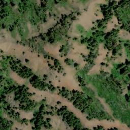 Satellite imagery of Grizzly Bear Ridge, US