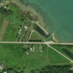 Satellite imagery of RABER DOCK RIC+143 — NGS RJ1355 — Raber Township, US, US