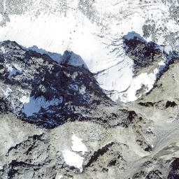 Satellite imagery of Mont Fort, CH