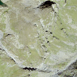 Satellite imagery of Mont Blava, CH
