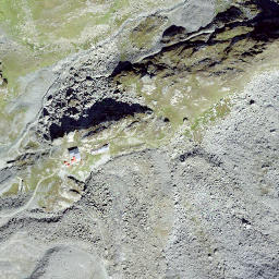 Satellite imagery of Mont Blava, CH