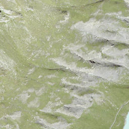 Satellite imagery of Mont Blava, CH