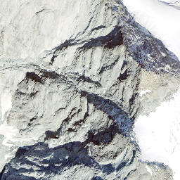 Satellite imagery of Pointes du Mourti, CH