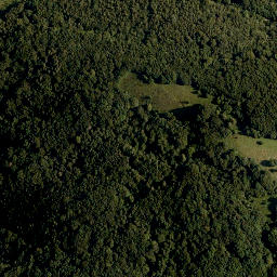 Satellite imagery of Korada, trig. točka I. reda., HR