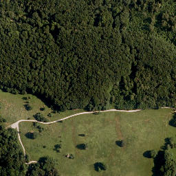 Satellite imagery of Korada, trig. točka I. reda., HR
