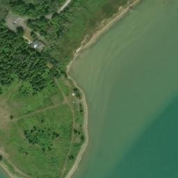 Satellite imagery of Old Fort St. Joe Point, CA