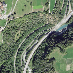 Satellite imagery of Crête Blanche, CH