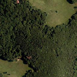 Satellite imagery of Korada, trig. točka I. reda., HR