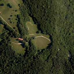 Satellite imagery of Korada, trig. točka I. reda., HR