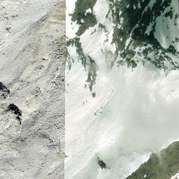 Satellite imagery of Pizzo Scarone, CH