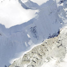 Satellite imagery of Punta Margherita, CH