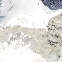 Satellite imagery of Punta Margherita, CH