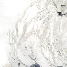 Satellite imagery of Punta Margherita, CH