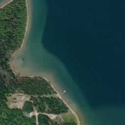 Satellite imagery of Sims Point, US