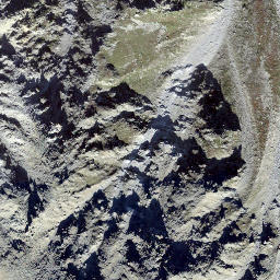 Satellite imagery of Tête d'Arpette, CH