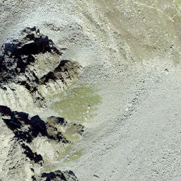 Satellite imagery of Petit Mont Rouge, CH