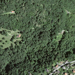 Satellite imagery of Monte Brè, CH
