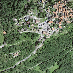Satellite imagery of Monte Brè, CH