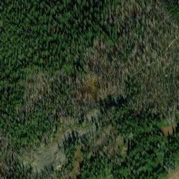 Satellite imagery of O'Brien Mine, US