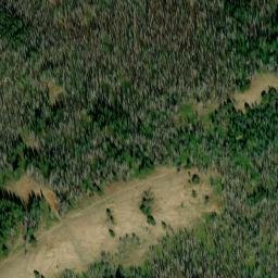 Satellite imagery of O'Brien Mine, US