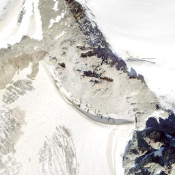Satellite imagery of Col du Midi, CH