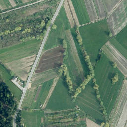 Satellite imagery of Kamen modrosti, HR