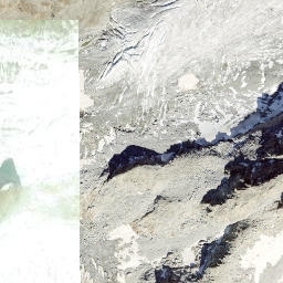 Satellite imagery of Col du Midi, CH