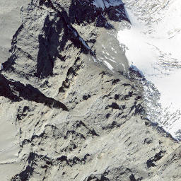 Satellite imagery of Dents de Bertol, CH