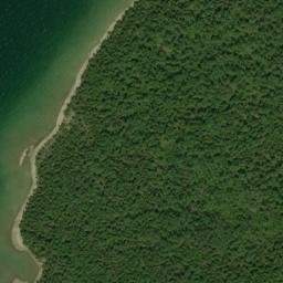 Satellite imagery of Monk Point, CA