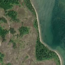 Satellite imagery of Dinner Point, CA