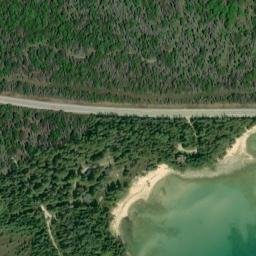 Satellite imagery of Cadogan Point, US