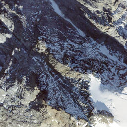 Satellite imagery of Mont Collon, CH